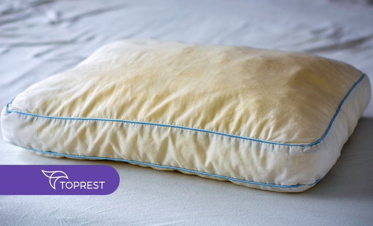 از بین بردن زردی بالش