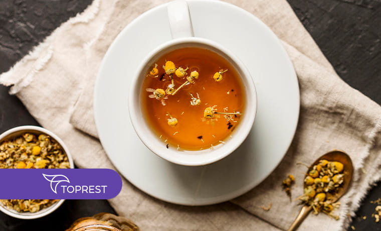 دمنوش بابونه برای خواب عمیق