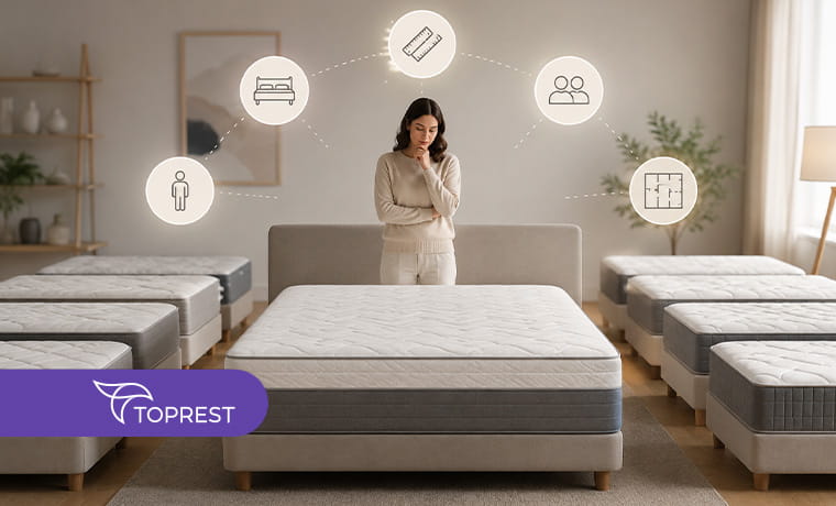 خرید بهترین سایز تشک تخت